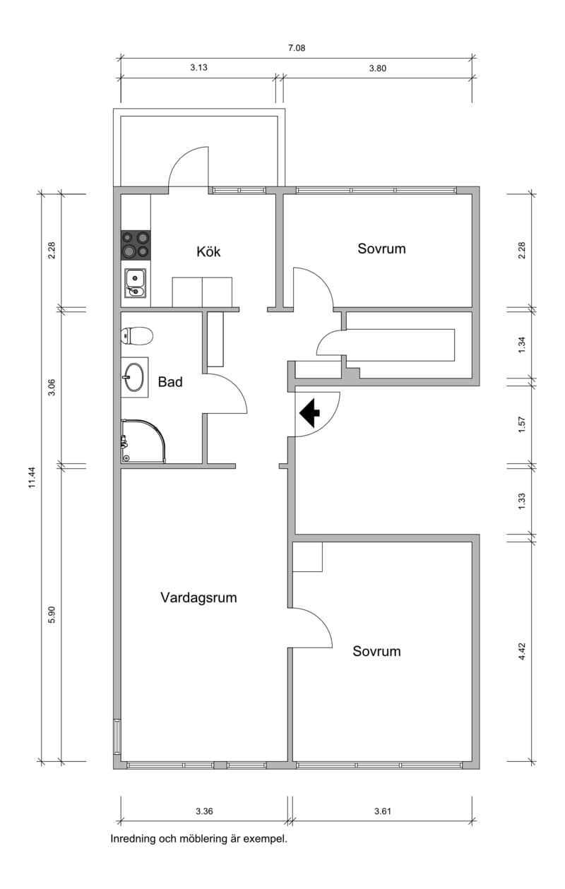 Lars Kaggsgatan i Borås