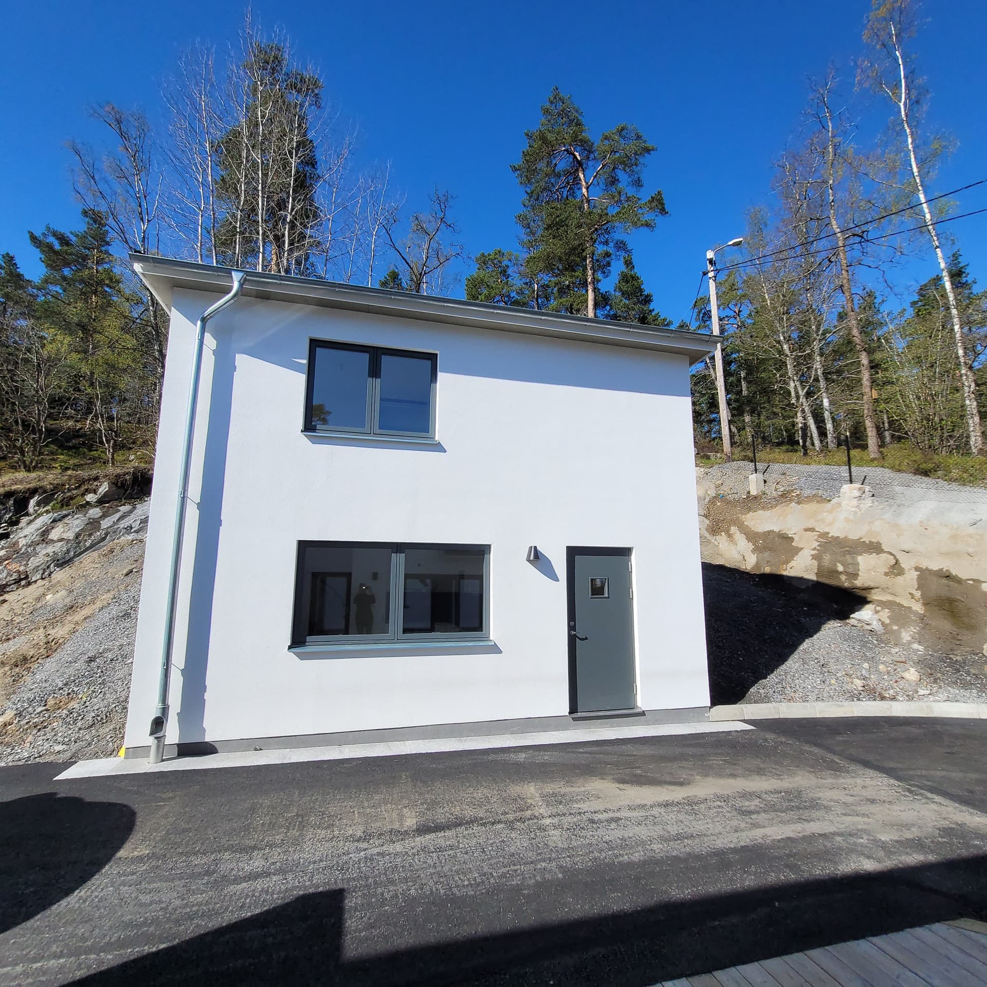 Fornborgsvägen i Huddinge