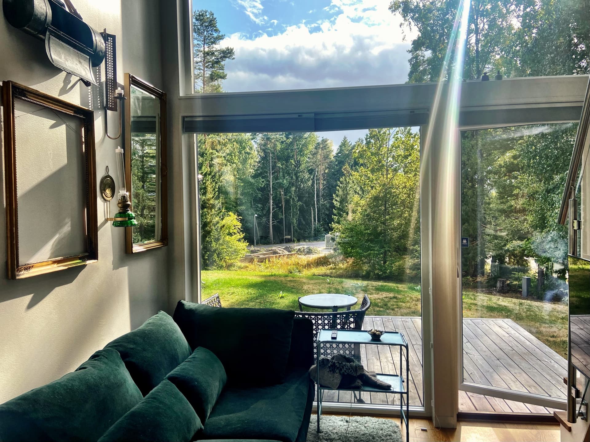 Mörtnäsvägen i Värmdö