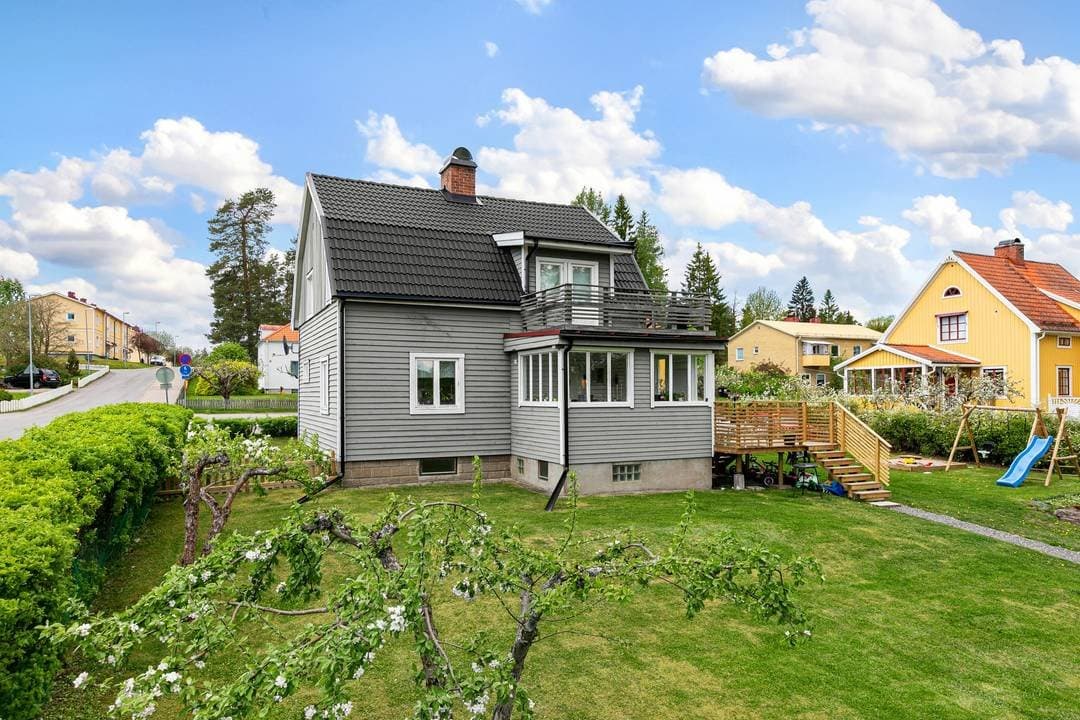 Västra Villagatan i Hofors