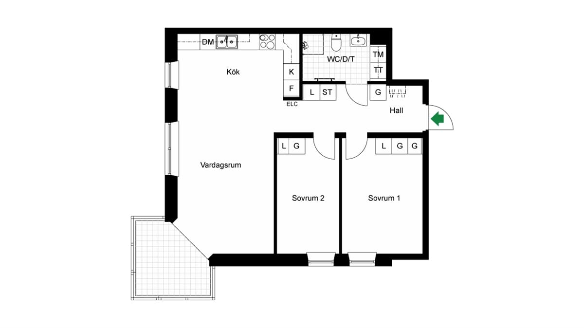 Motellvägen i Falkenberg