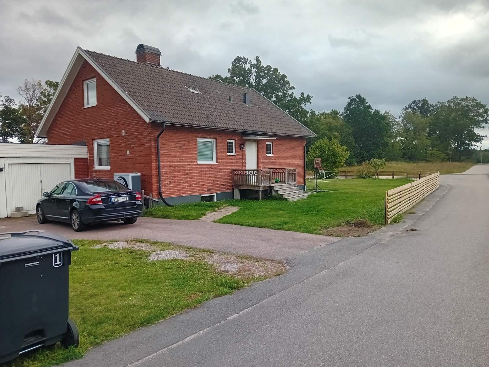 Skyttekullsvägen i Läckeby