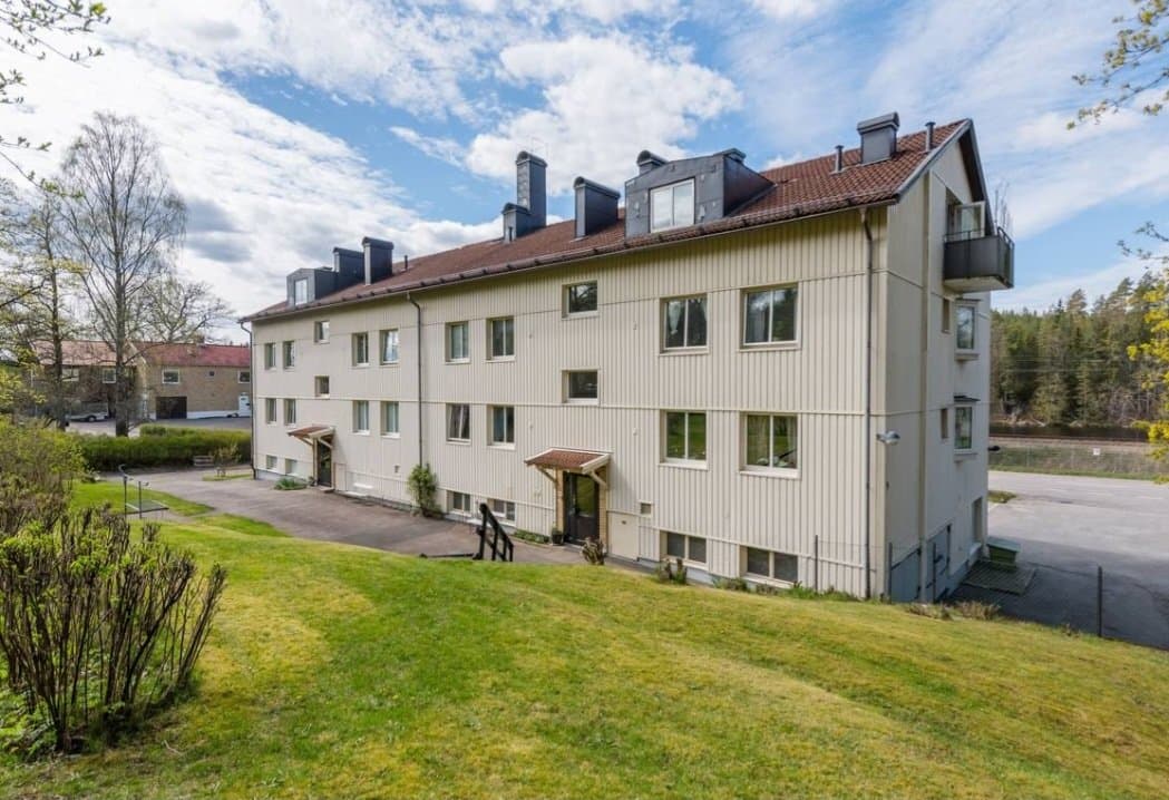 Varbergsvägen i Viskafors