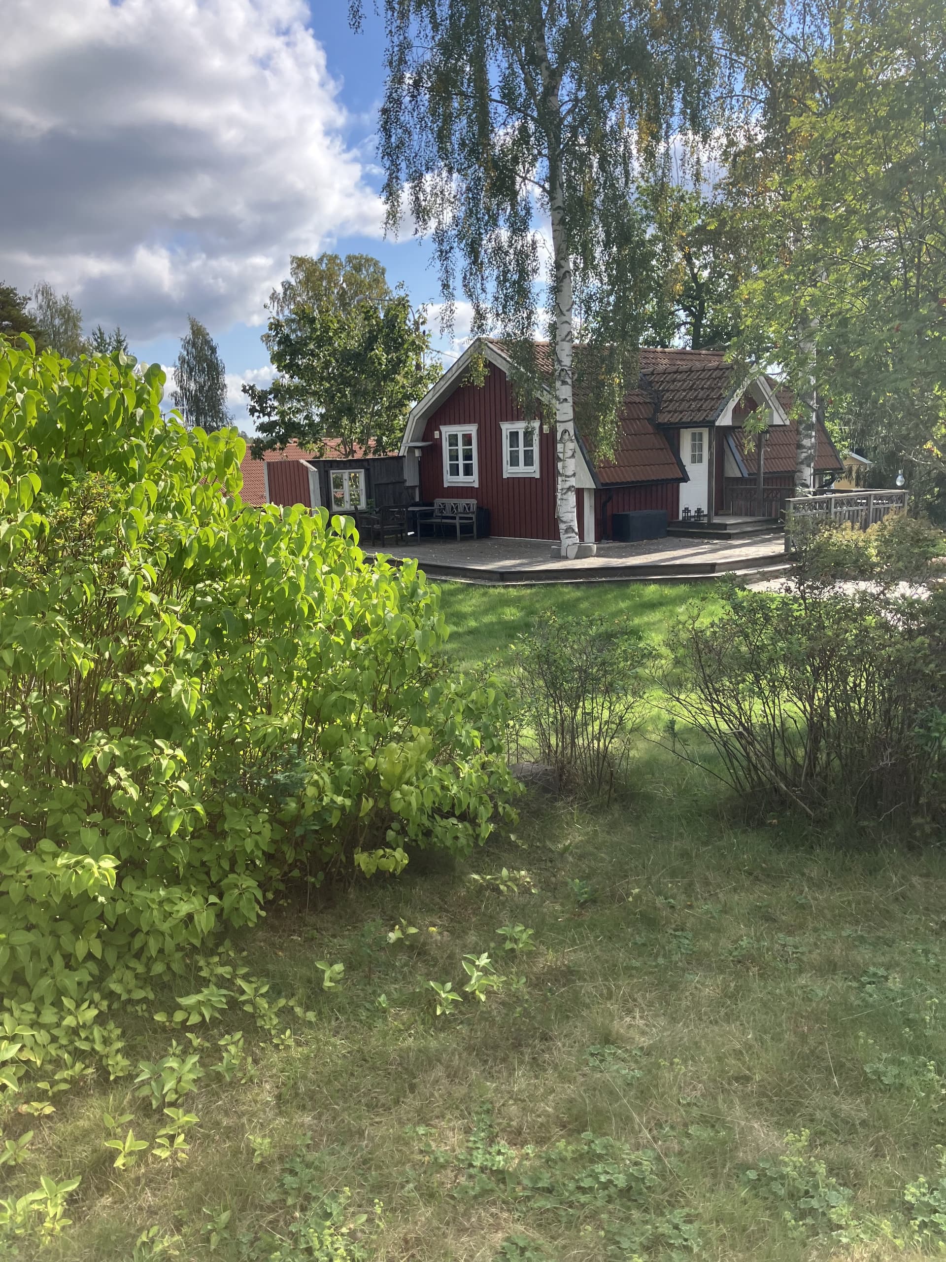 Rosenlundsvägen i Bergshamra