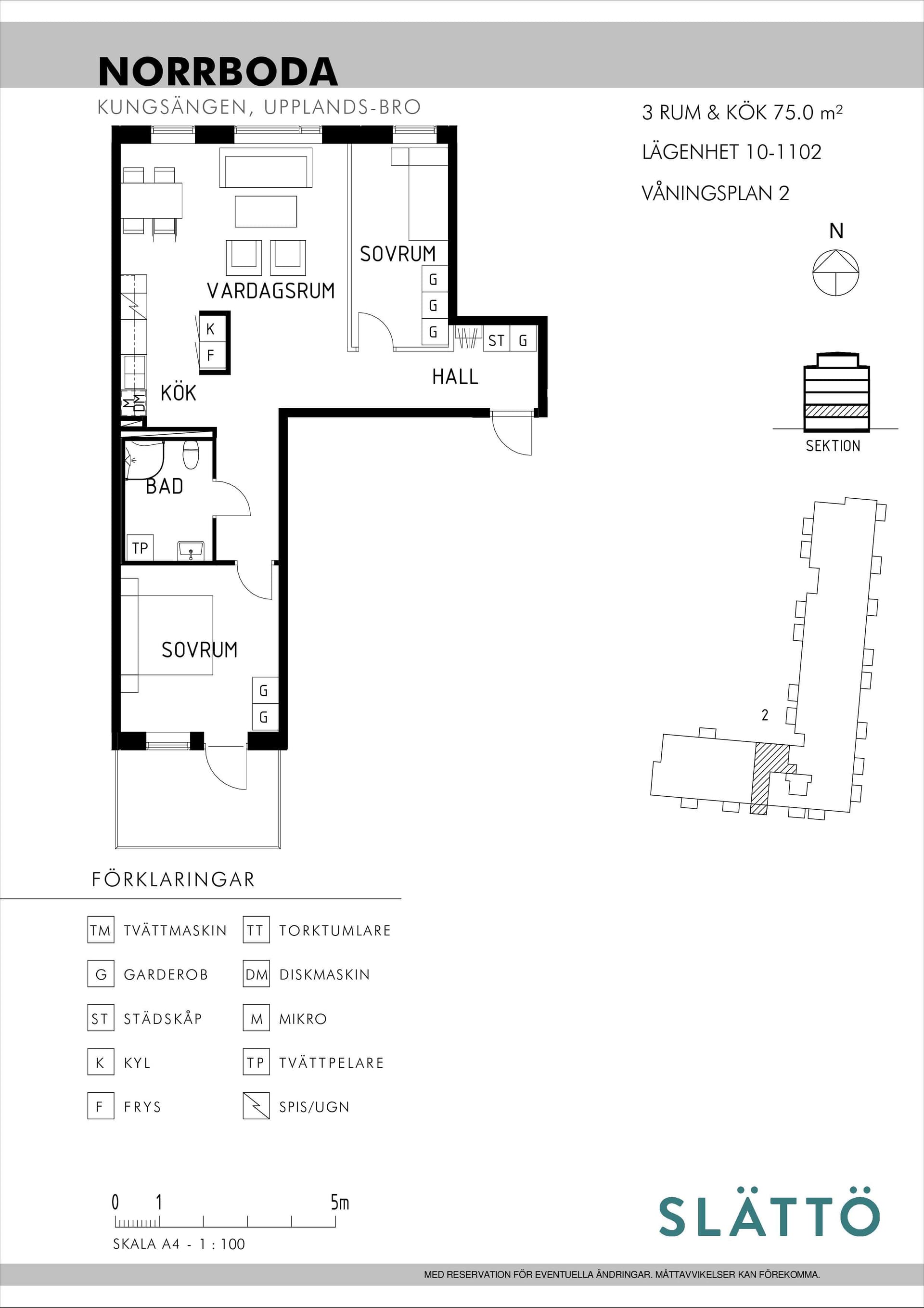 Hjärtstensvägen i Kungsängen