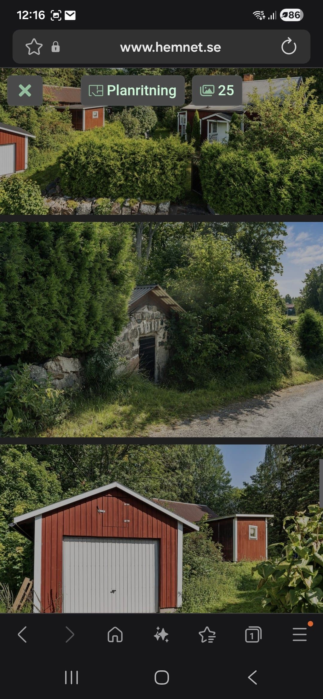 Gärstavägen i Edsbro