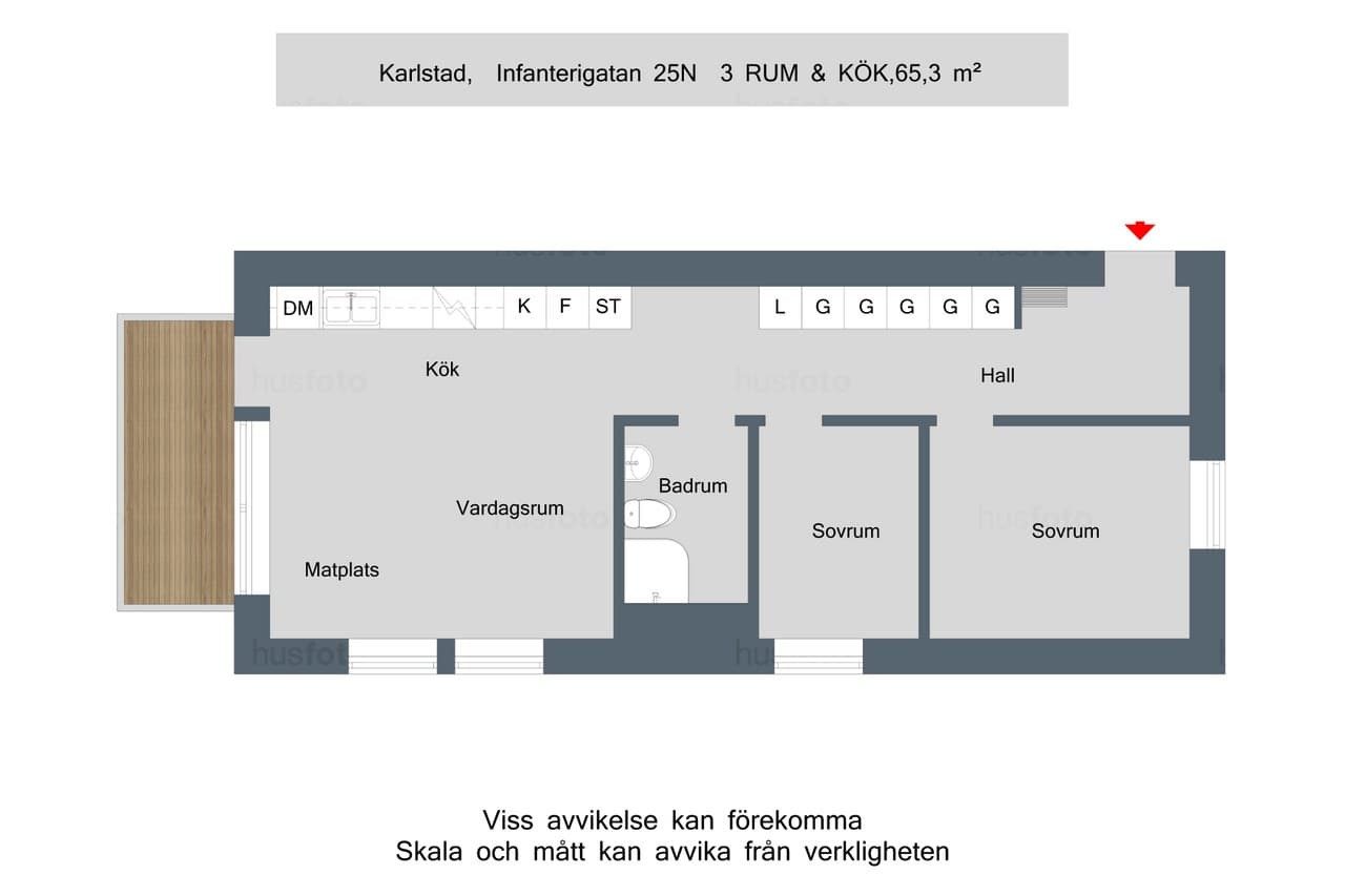 Infanterigatan i Karlstad