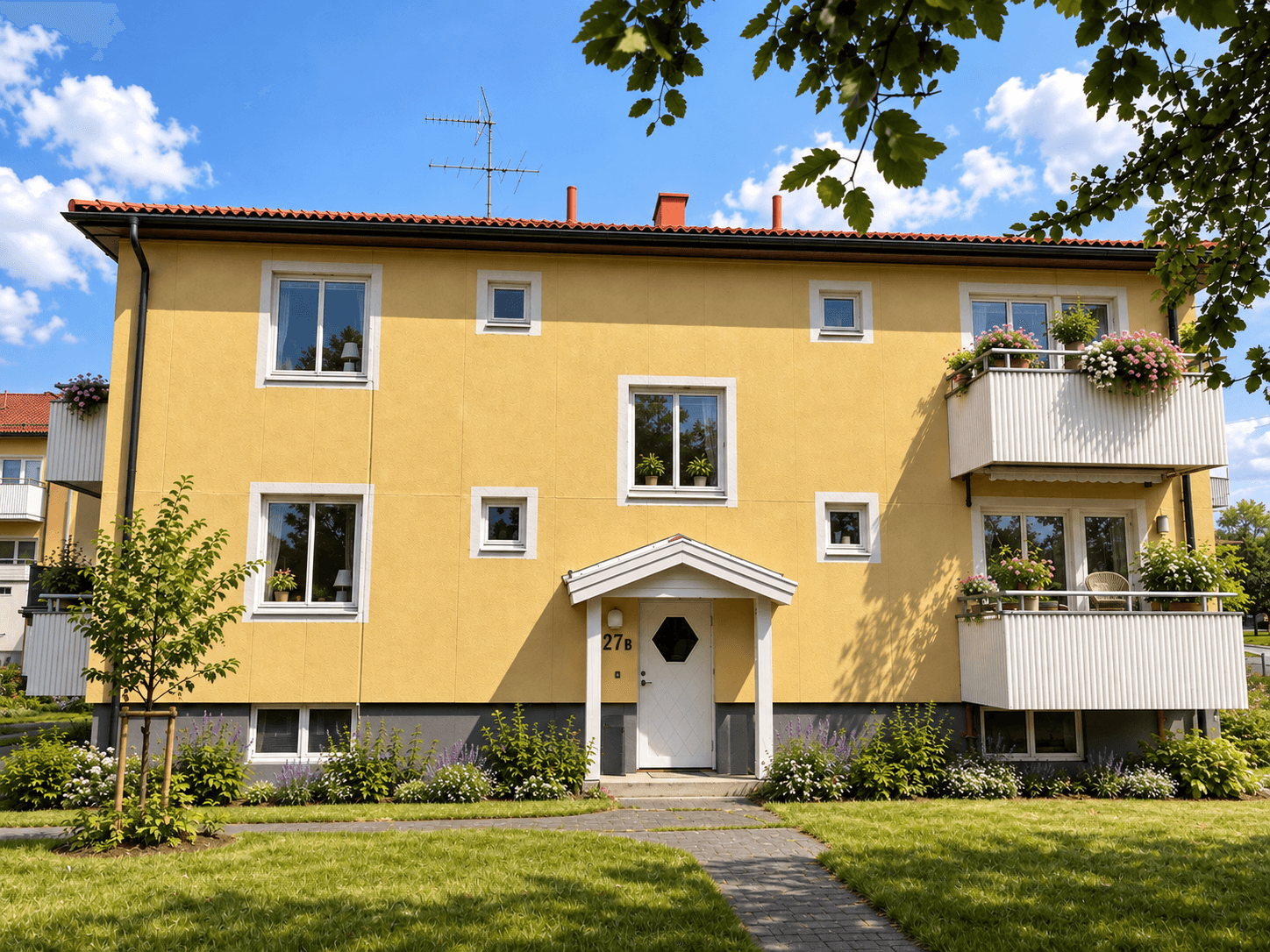 Anneforsvägen i Nässjö