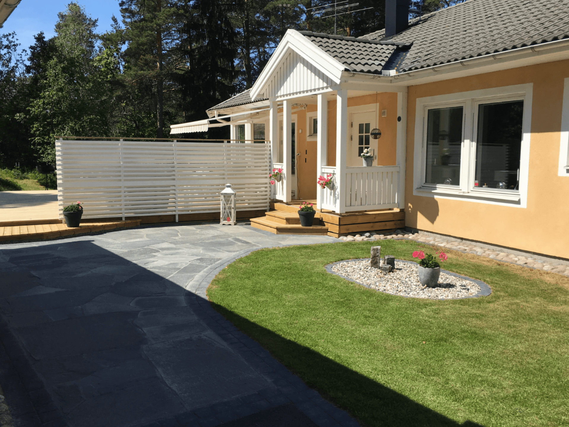 Ekhammarsvägen i Kungsängen