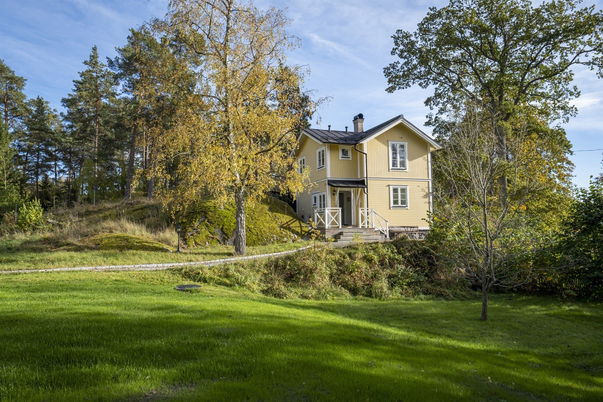 Skarpövägen i Vaxholm