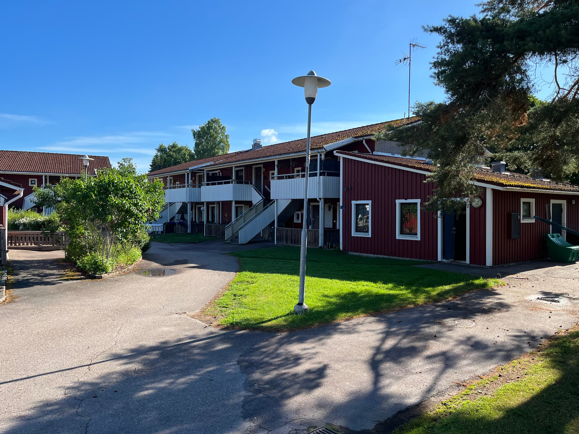 Tvärgatan i Väse