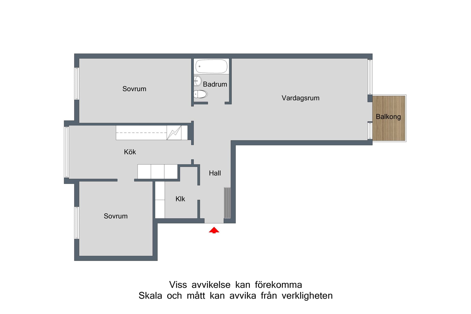 Norra Storängsvägen i Finspång
