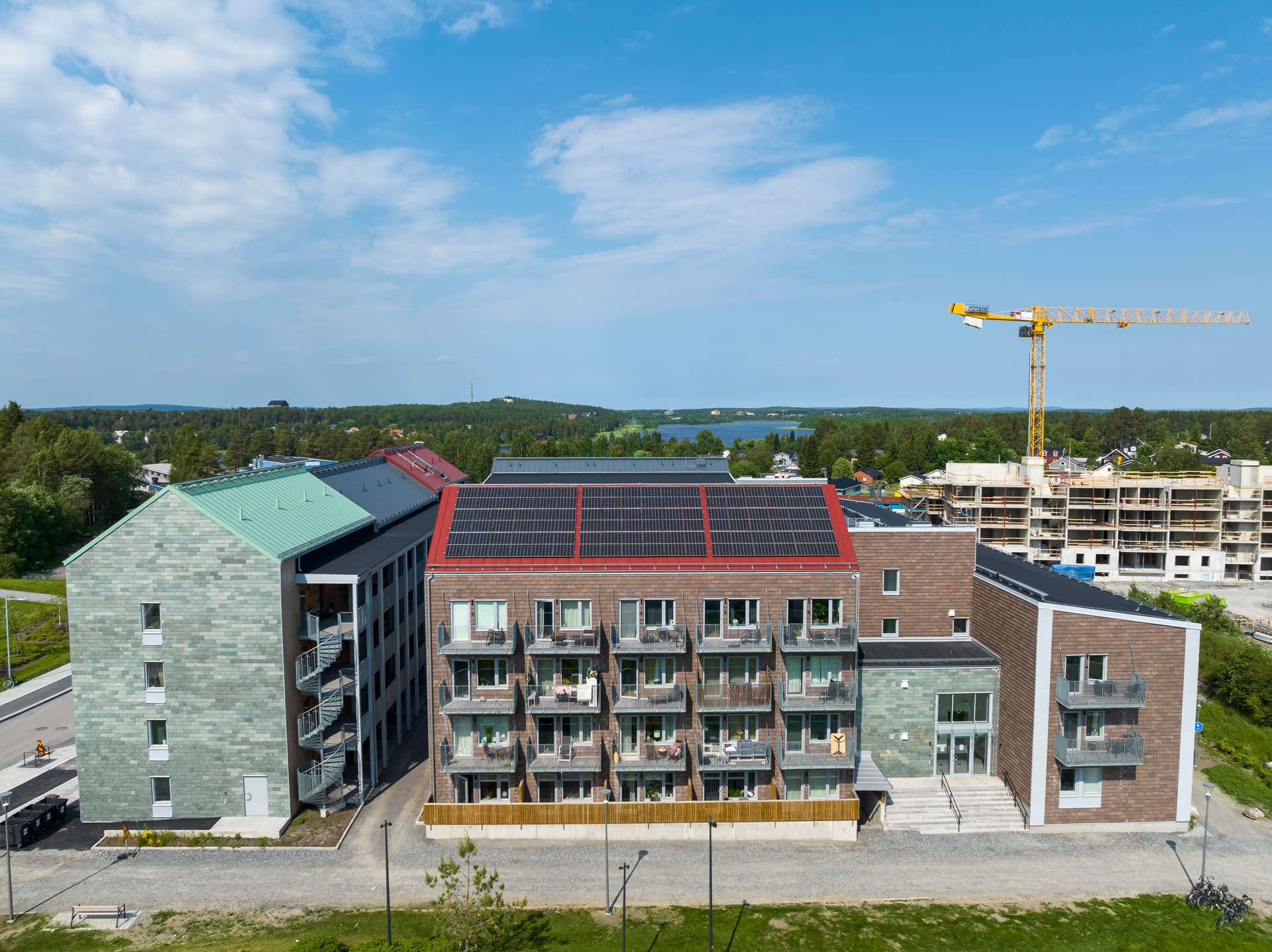 Krondalsvägen i Luleå
