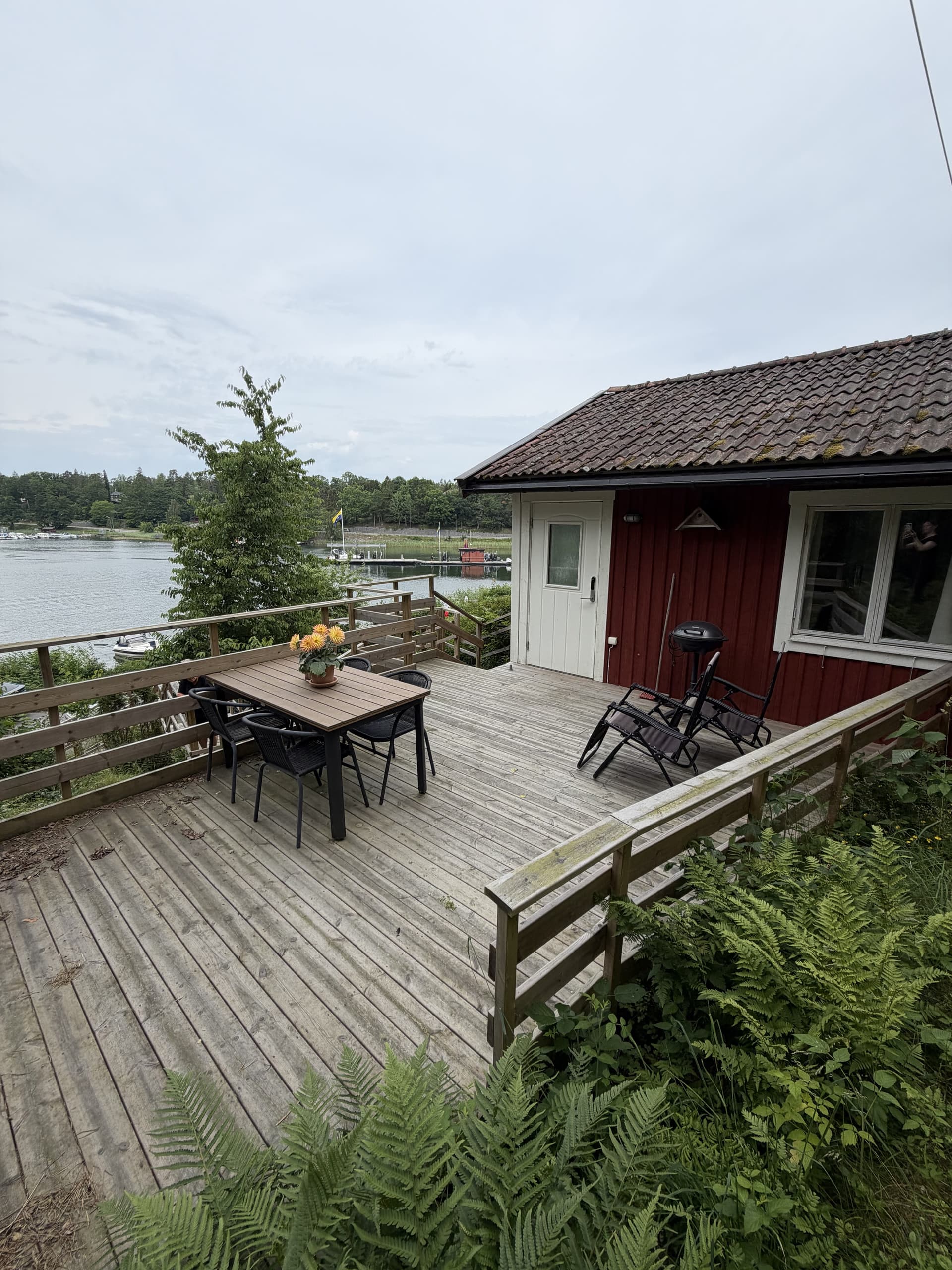 Lillströmsuddsvägen i Värmdö
