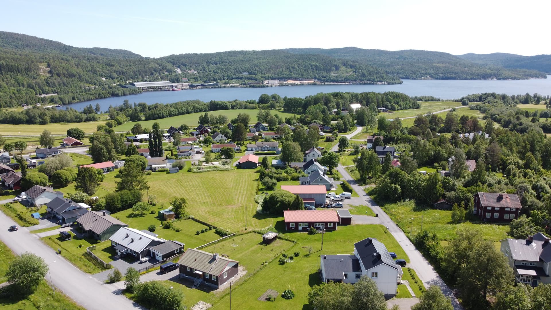 Mälandsvägen i Lugnvik