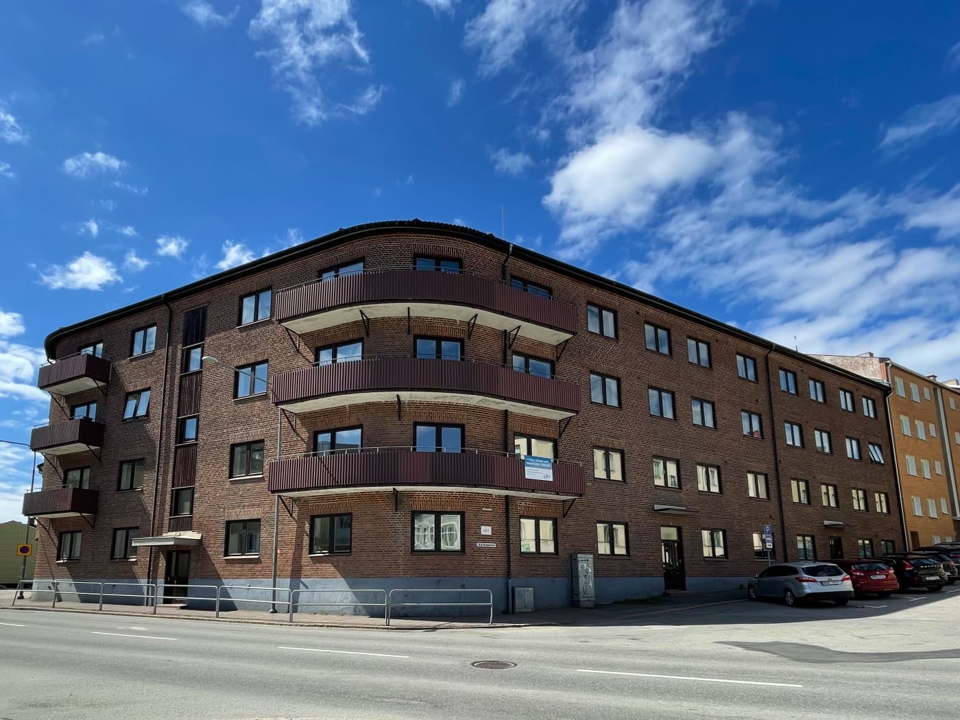 Anneforsvägen i Nässjö