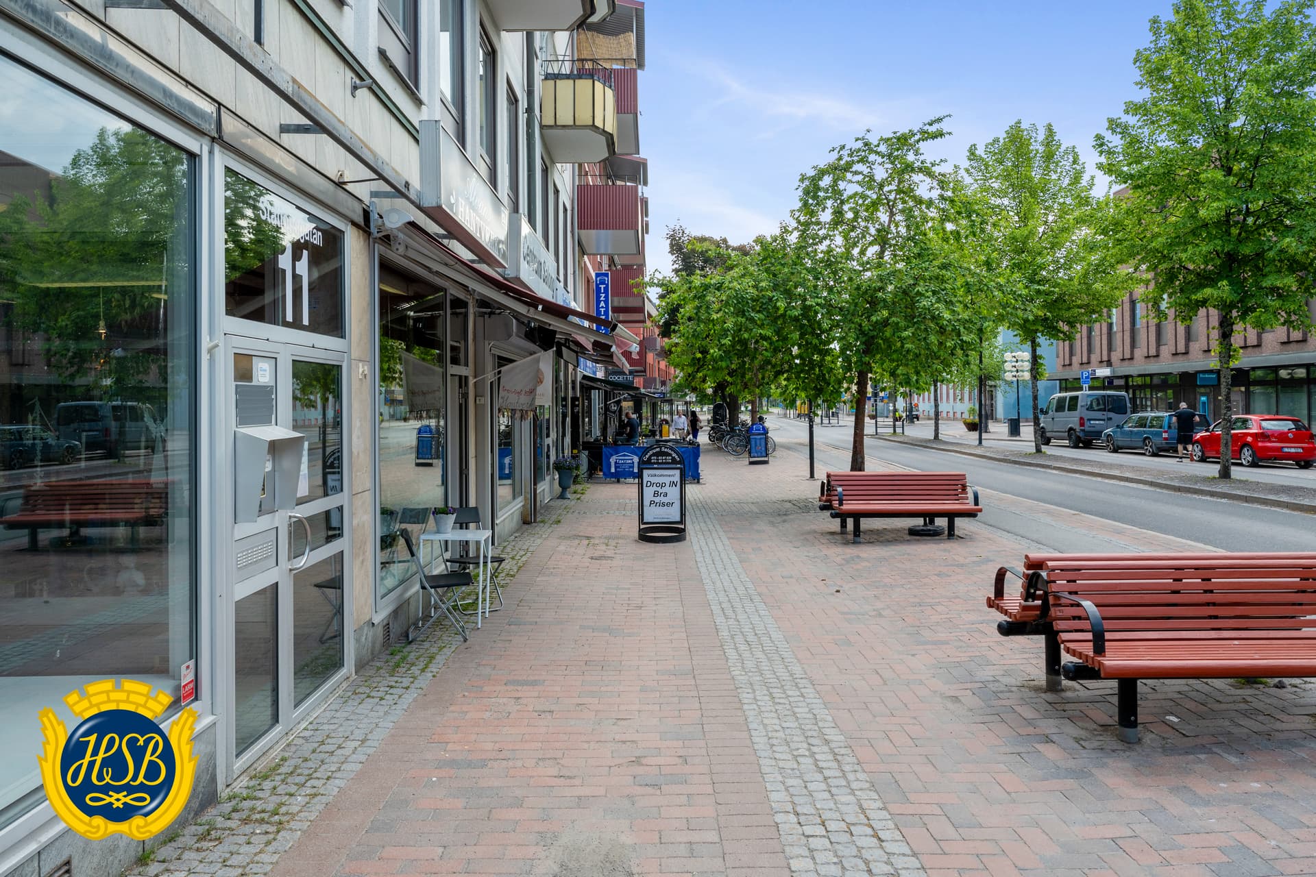 Stationsgatan i Borlänge