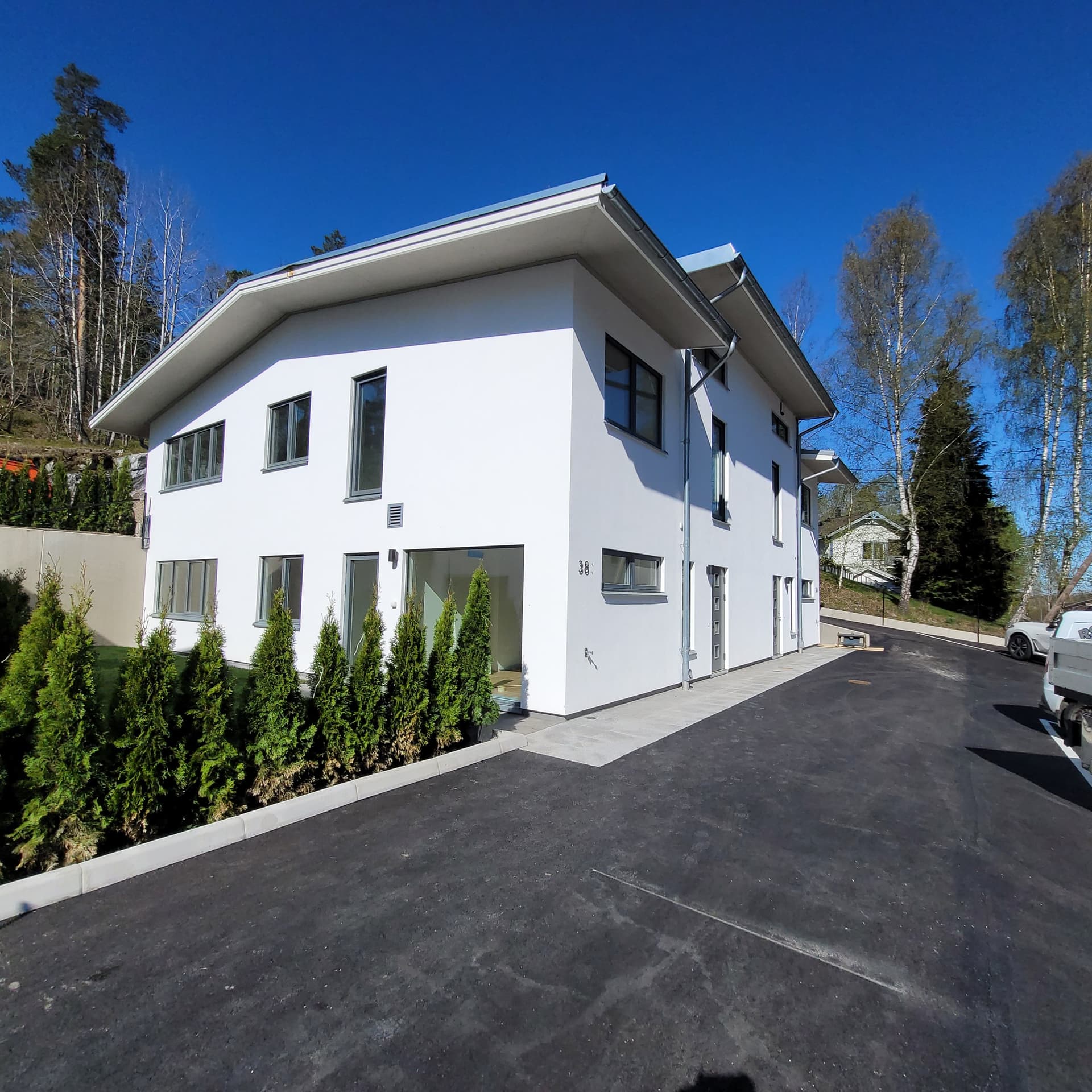 Fornborgsvägen i Huddinge