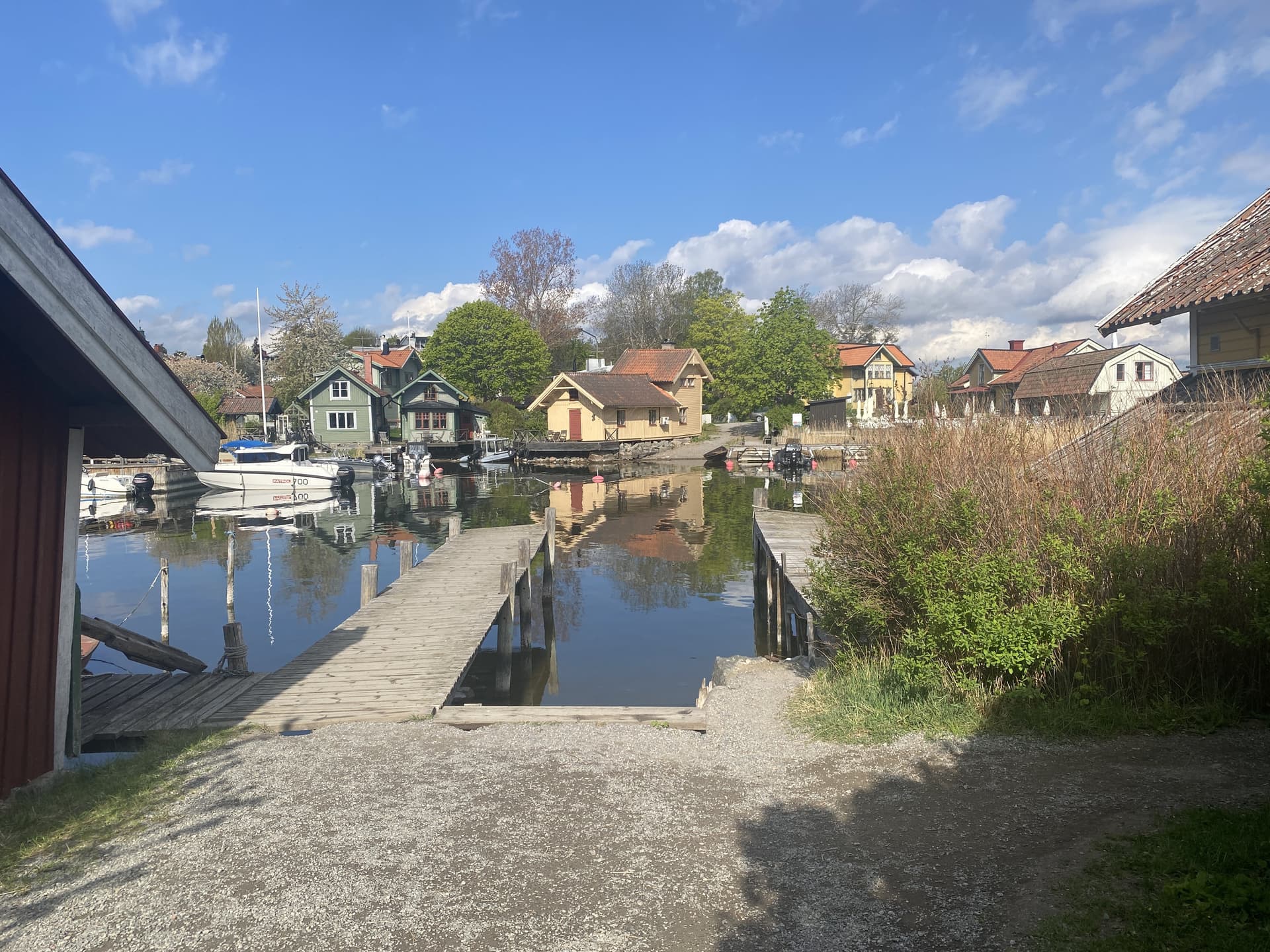 Cronhamns gata i Vaxholm