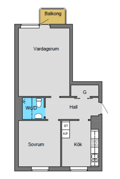 Sveavägen i Köping