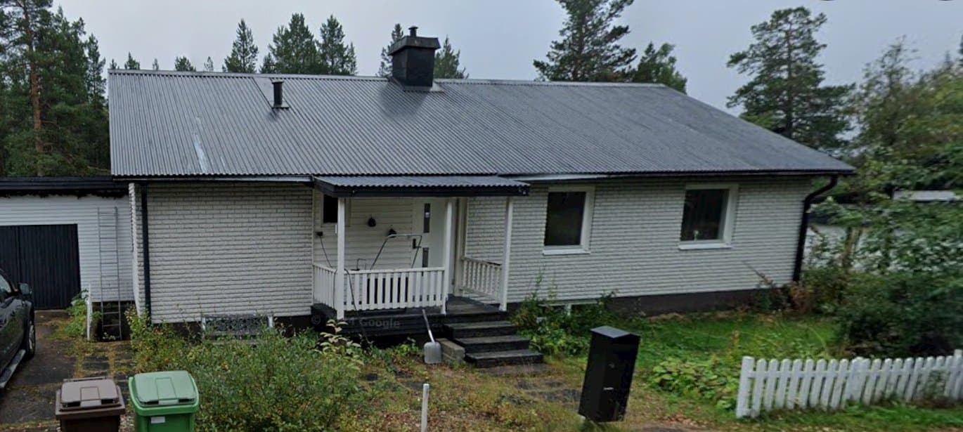 Bergmansvägen i Malmberget