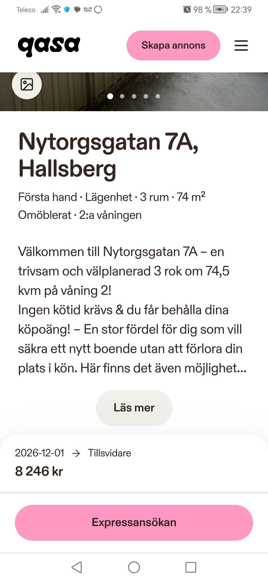 Nytorgsgatan i Hallsberg