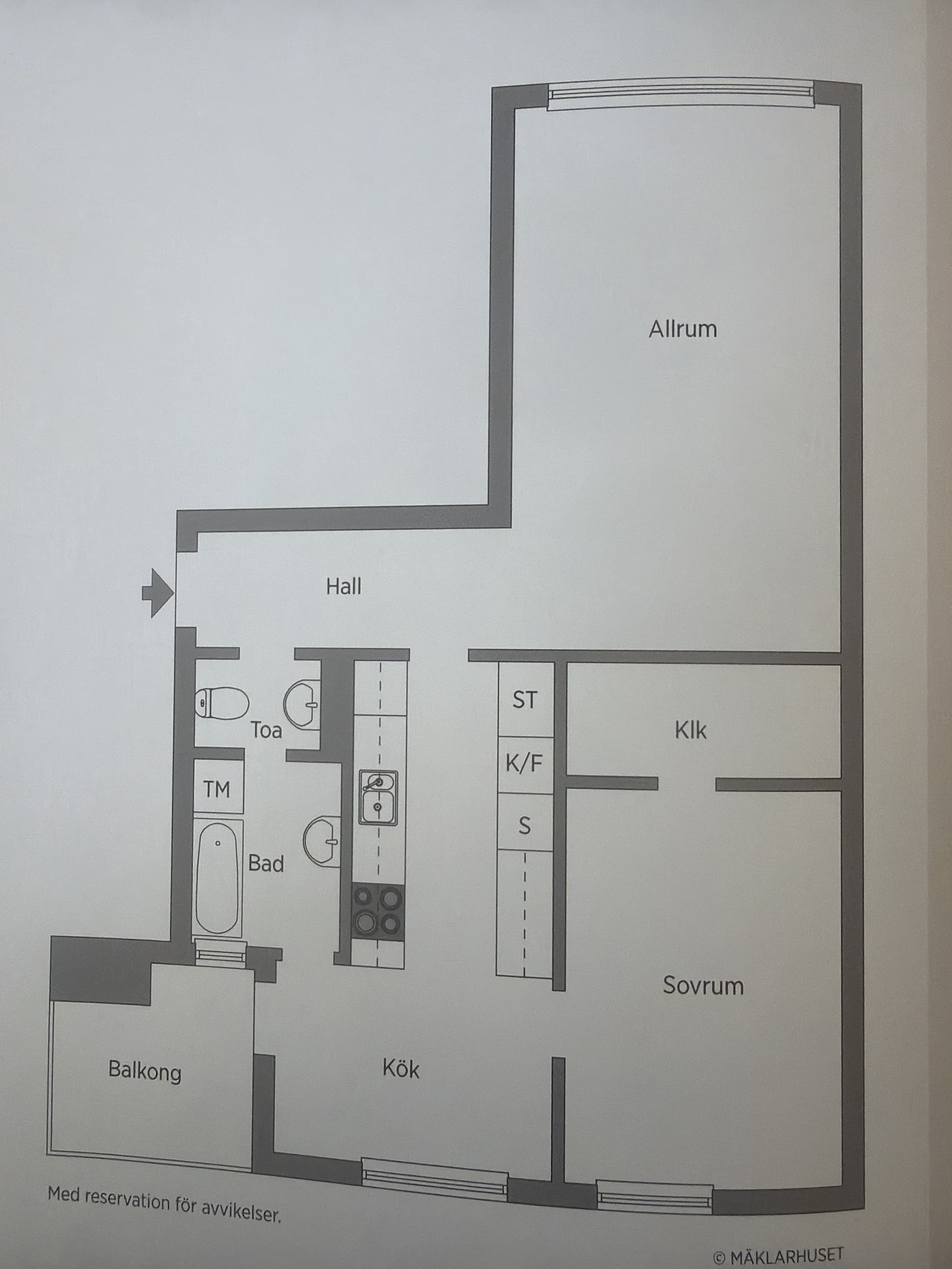 Tumatorpsvägen i Simrishamn