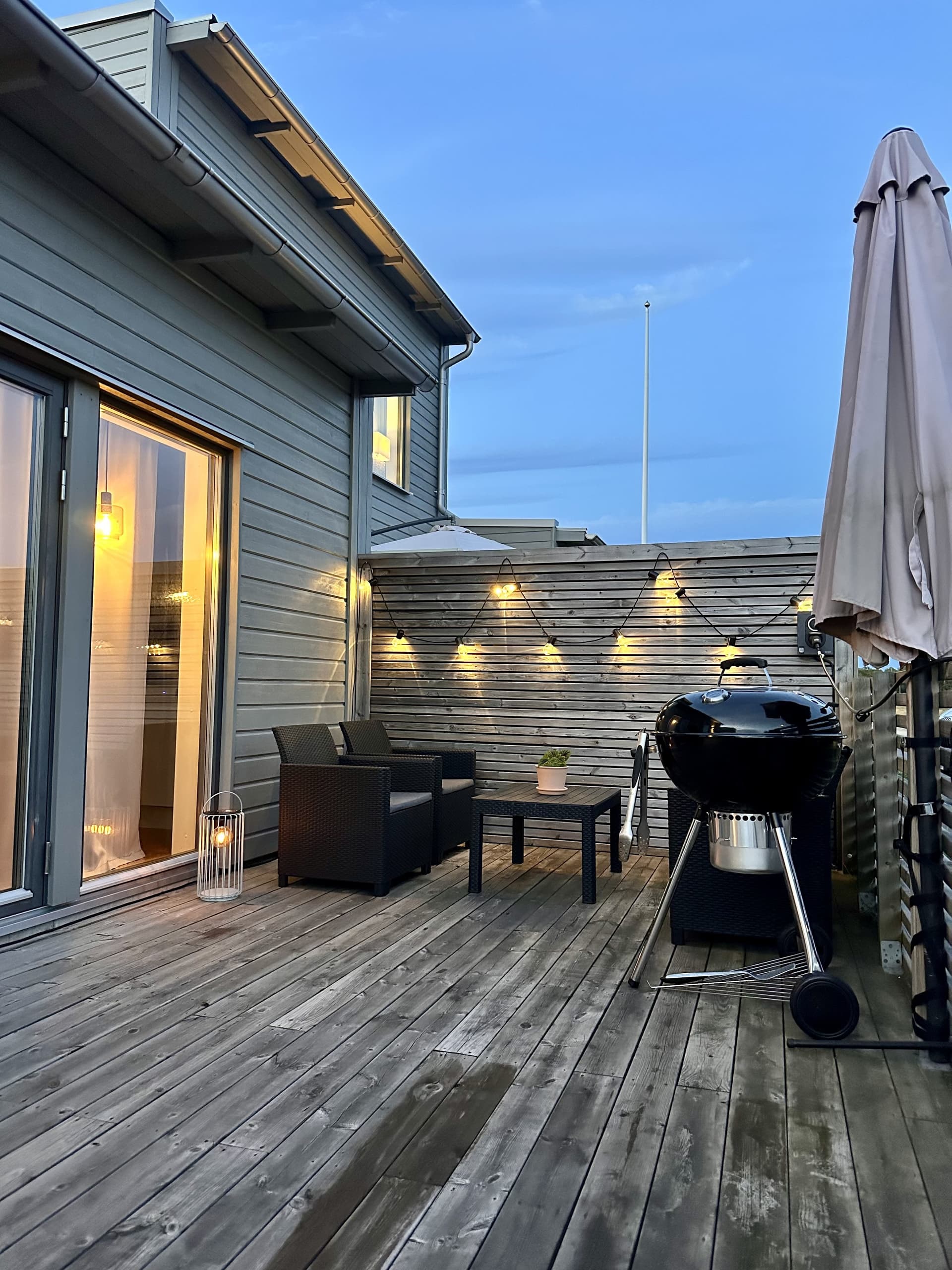 Valhallavägen i Skummeslövsstrand