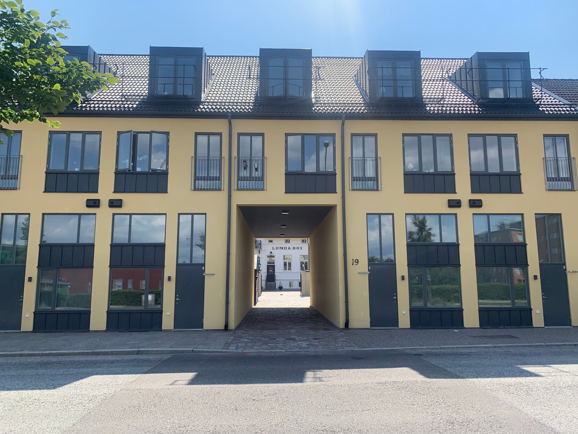 Västergatan i Eslöv