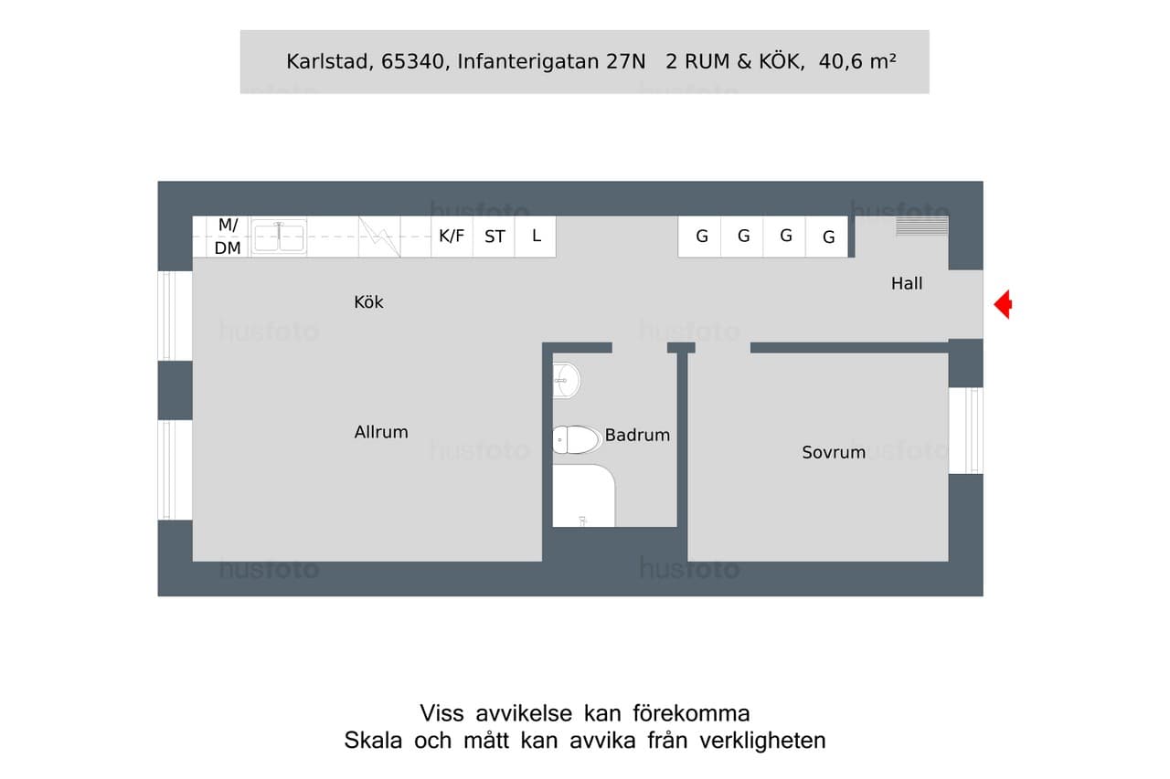 Infanterigatan i Karlstad