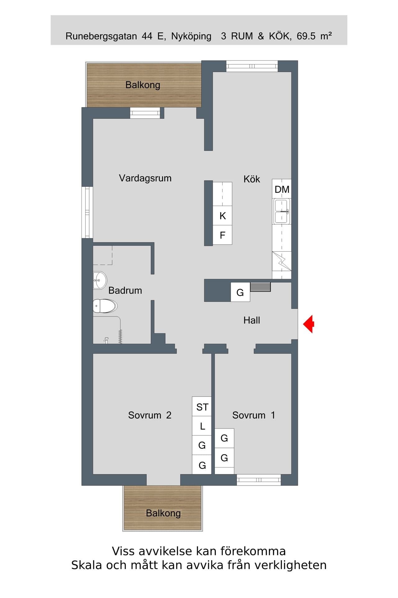 Runebergsgatan i Nyköping