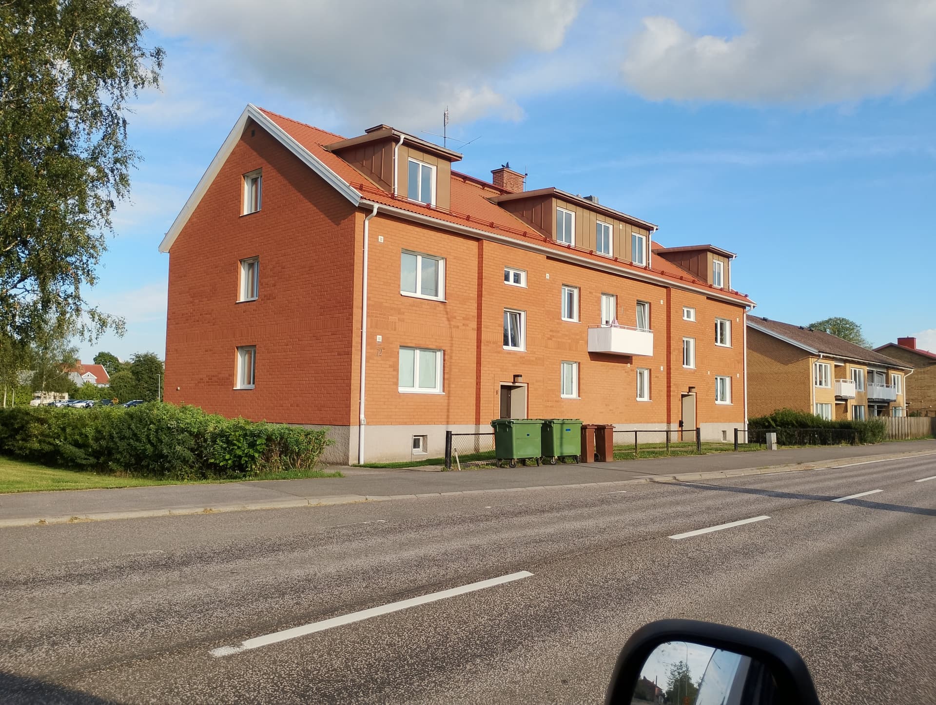 Skövdevägen i Tidan