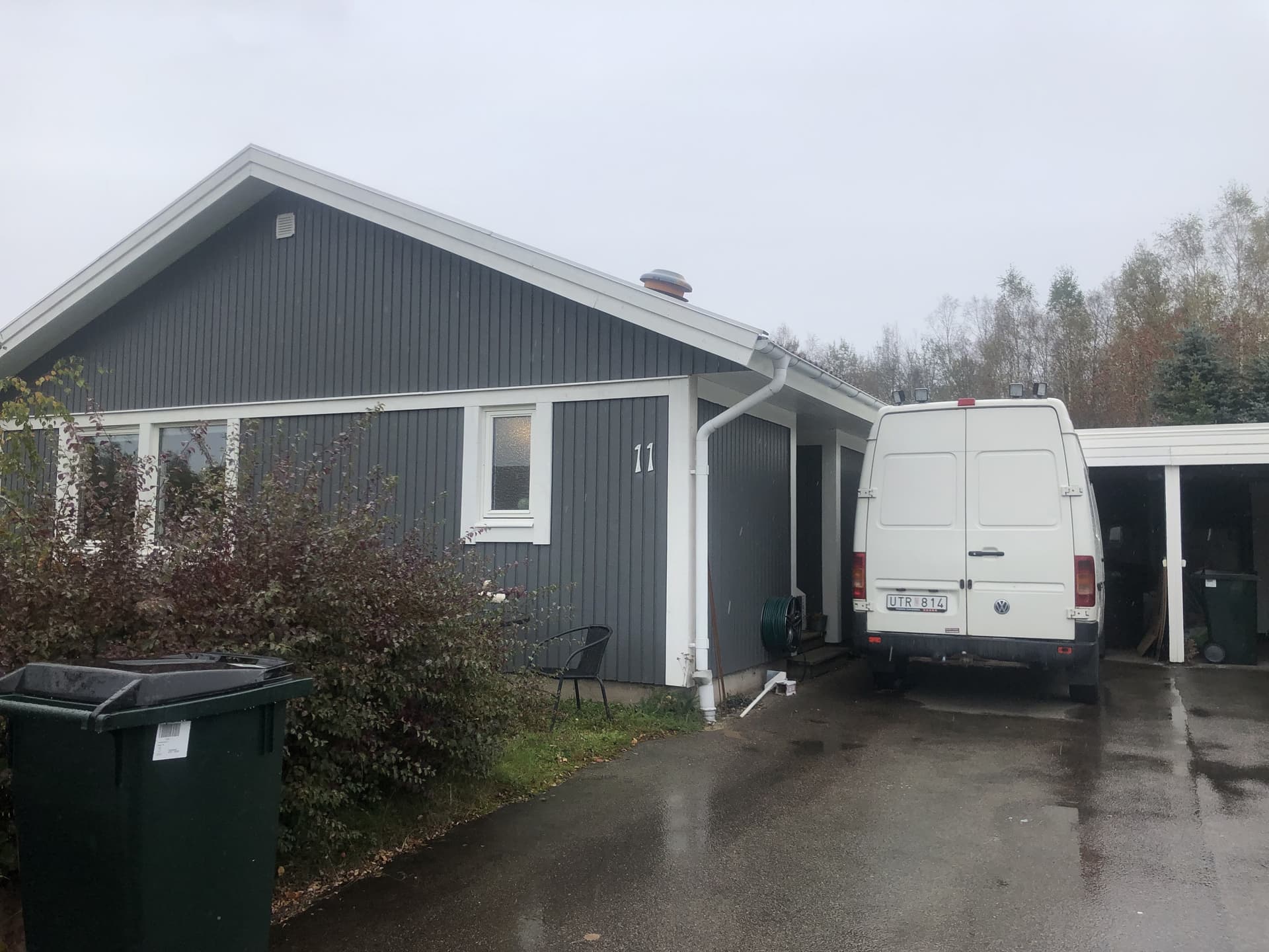 Gisslagårdsvägen i Hamneda