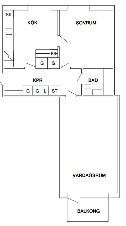 Börstorpsgatan i Töreboda