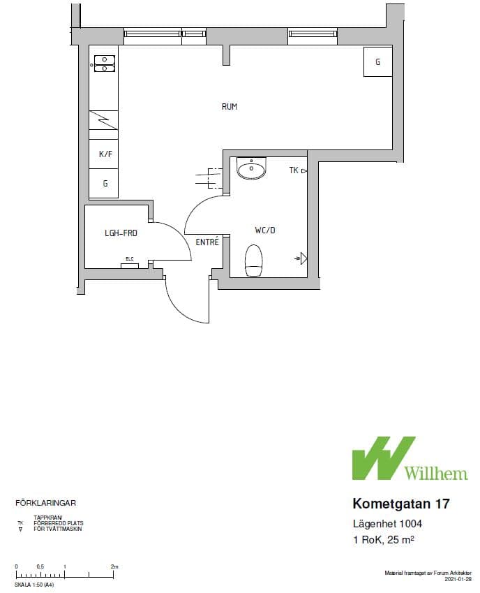 Kometgatan i Göteborg