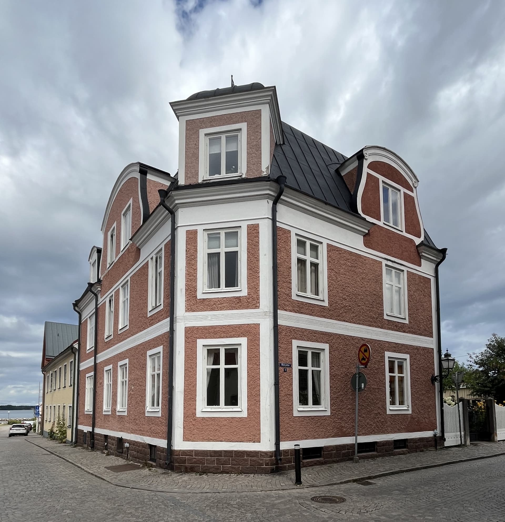 Bakgatan i Vadstena