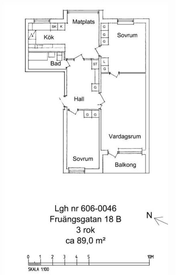 Fruängsgatan i Nyköping