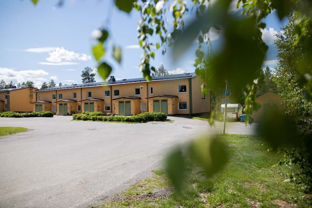 Hallonvägen i Vindeln