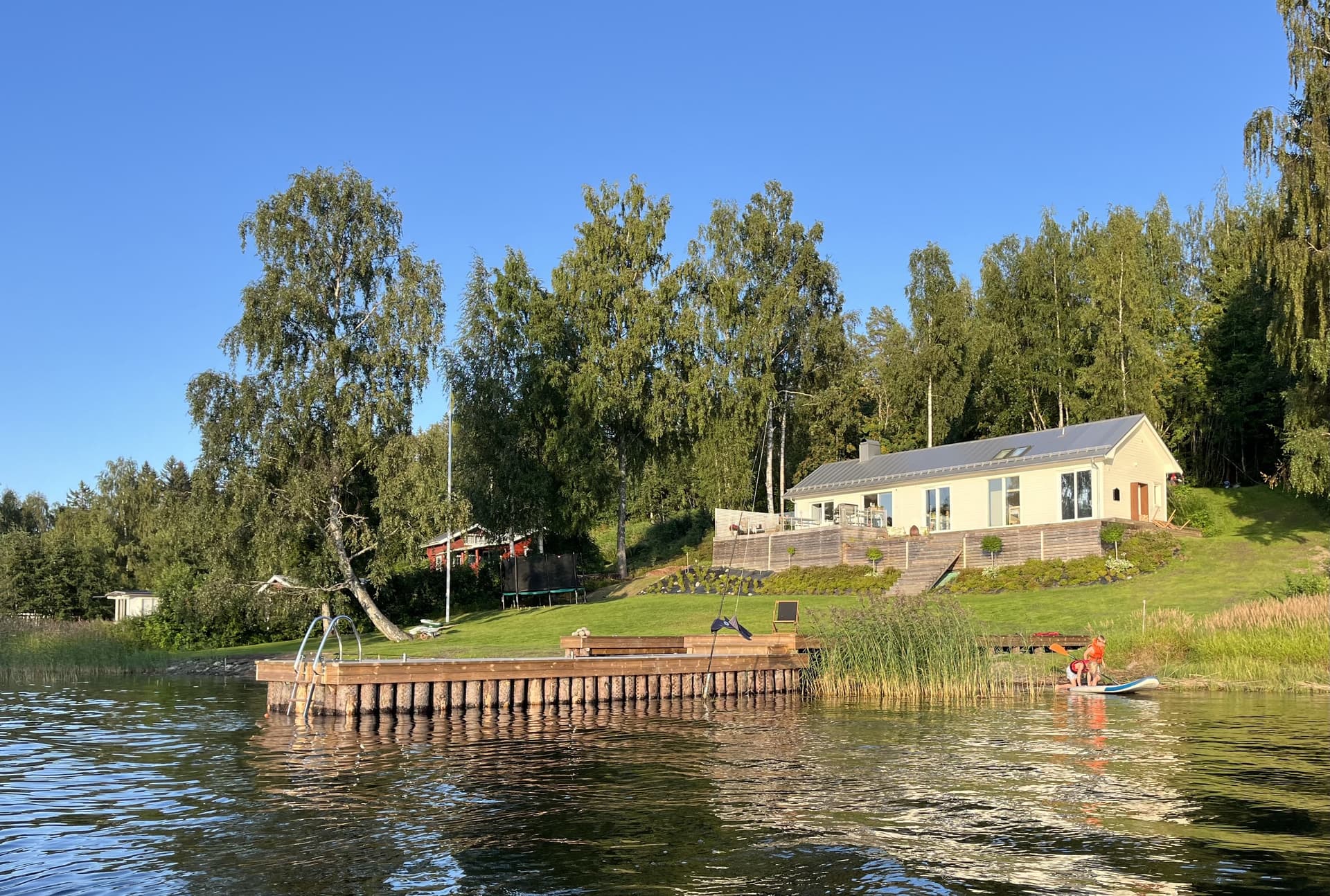 Björknäsvägen i Arnäsvall