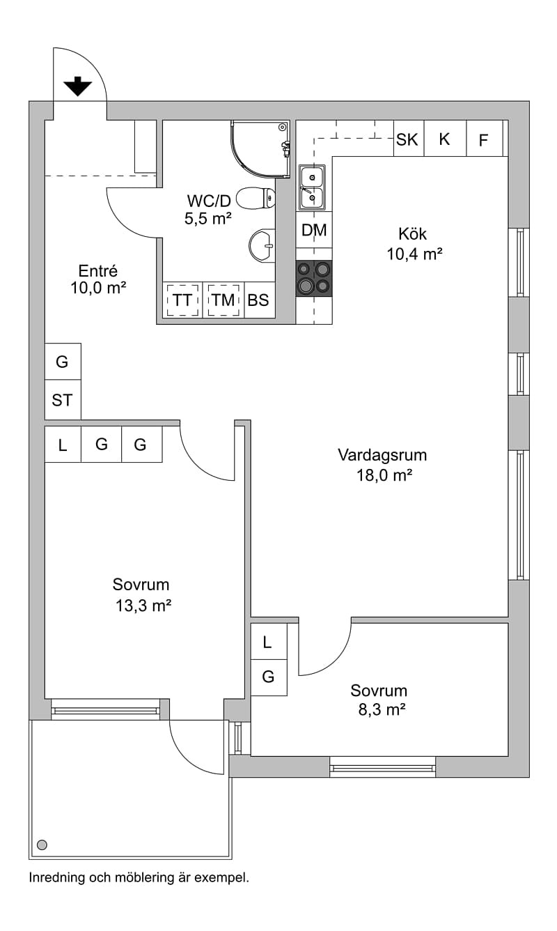 Norrstrandsgatan i Karlstad