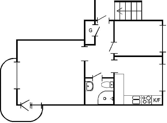 Centrumvägen i Åsarp