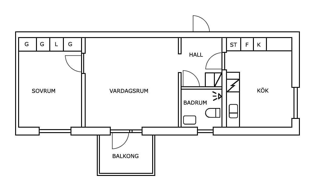 Hultvägen i Flen