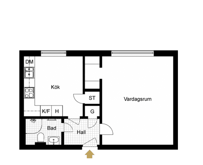Ågatan 39 B i Bromölla