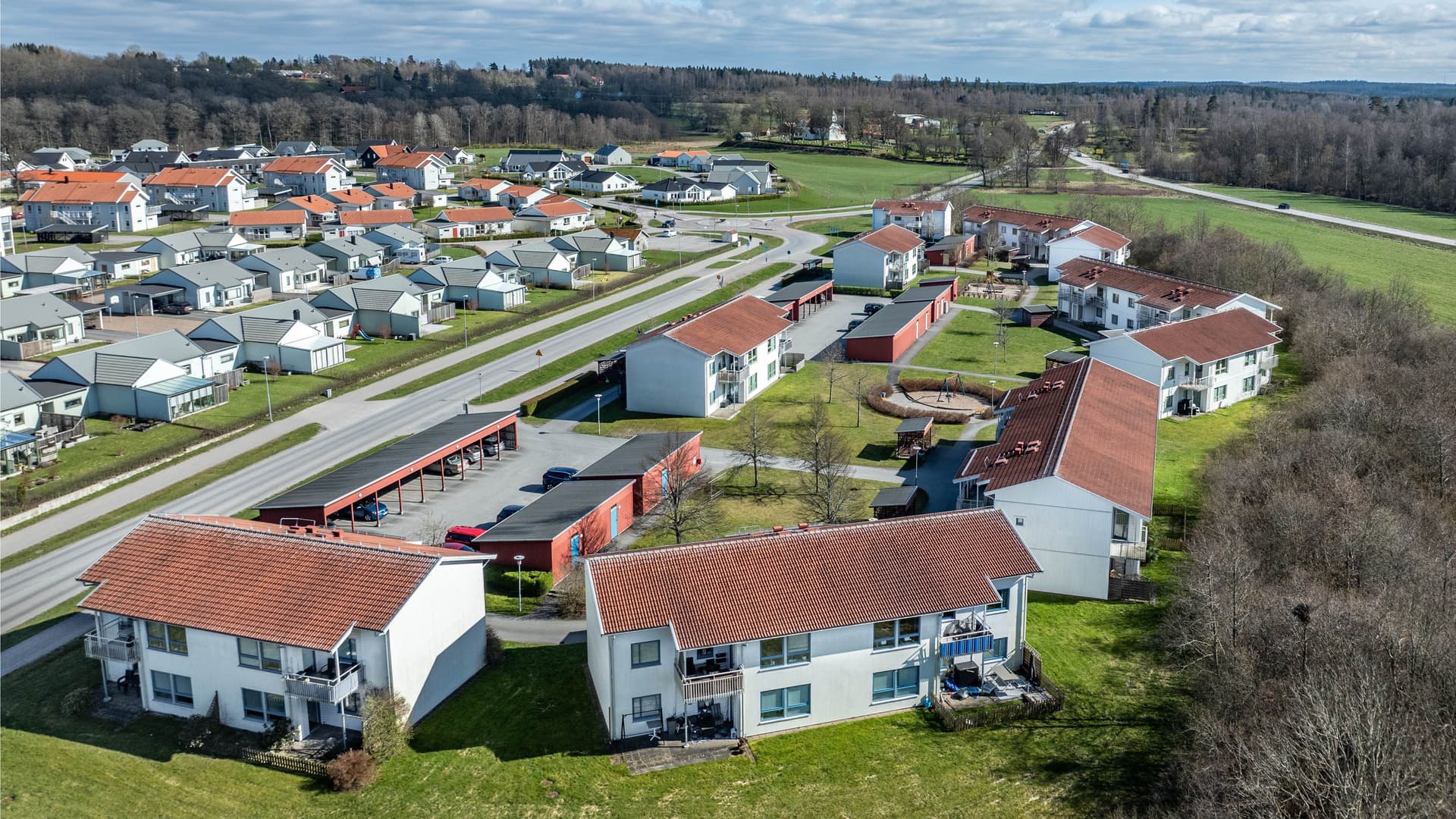 Boråsvägen i Vårgårda