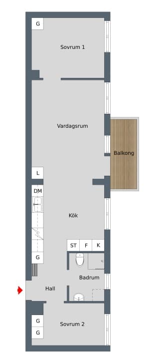 Runebergsgatan i Nyköping