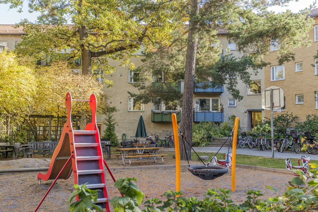 Stålbogavägen i Bandhagen