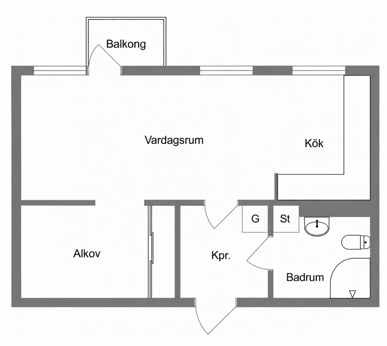 Domarevägen 1B i Karlskrona