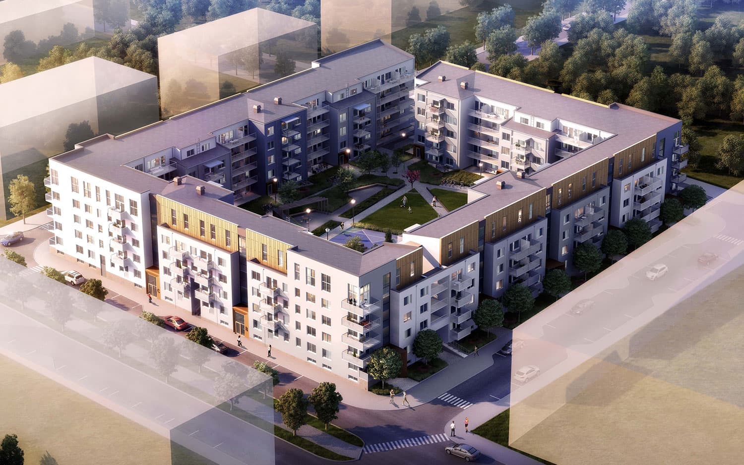 Lansen Barkarbystaden i Stockholm