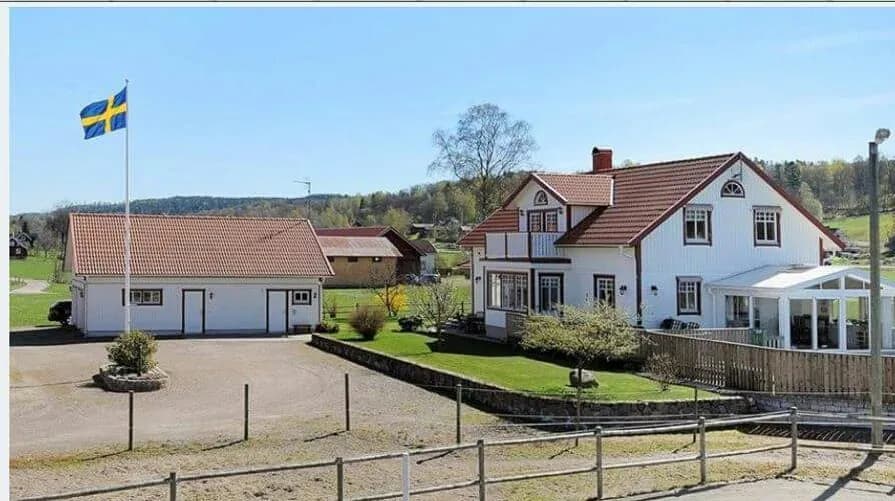 Gamla häradsvägen i Lindome