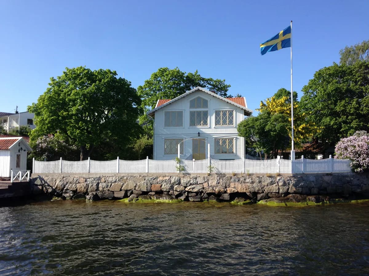 Västra Ekuddsgatan i Vaxholm